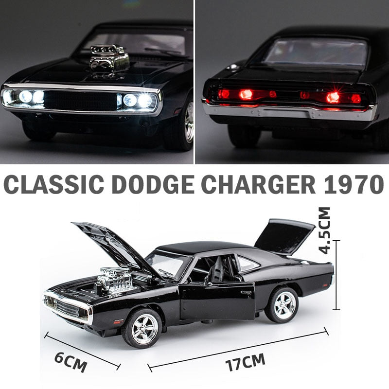 Réplica Dodge Charger 70' em Miniatura PERFEITA